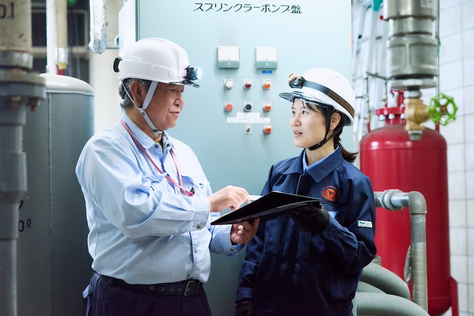 K.M.さんの仕事風景